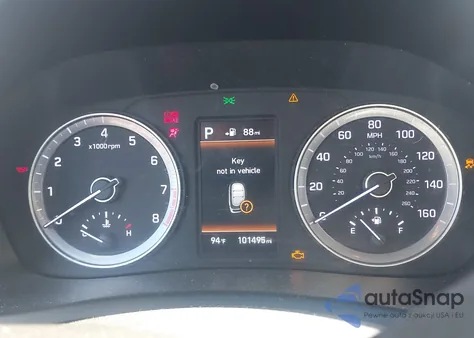 2018 Hyundai Sonata Sel z USA, uszkodzony, nr VIN 5NPE34AF9JH646634